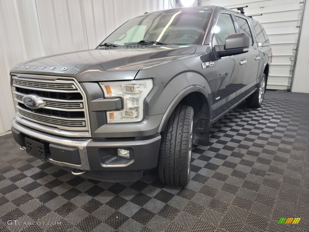 2016 F150 Limited SuperCrew 4x4 - Lithium Gray / Limited Mojave photo #7