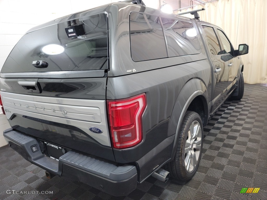 2016 F150 Limited SuperCrew 4x4 - Lithium Gray / Limited Mojave photo #9