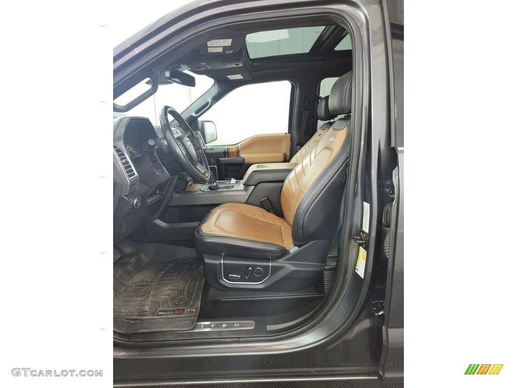 2016 F150 Limited SuperCrew 4x4 - Lithium Gray / Limited Mojave photo #16