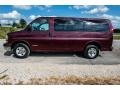 2003 Berry Red Metallic Chevrolet Express 2500 Passenger Van  photo #7