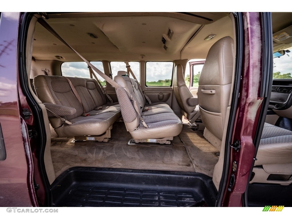 2003 Chevrolet Express 2500 Passenger Van Rear Seat Photo #142808151