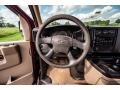 2003 Berry Red Metallic Chevrolet Express 2500 Passenger Van  photo #33