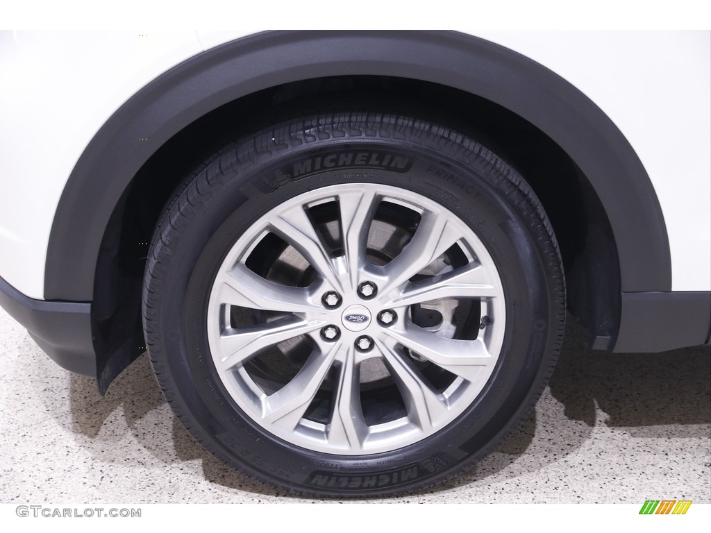 2020 Explorer XLT 4WD - Star White Metallic Tri-Coat / Sandstone photo #22