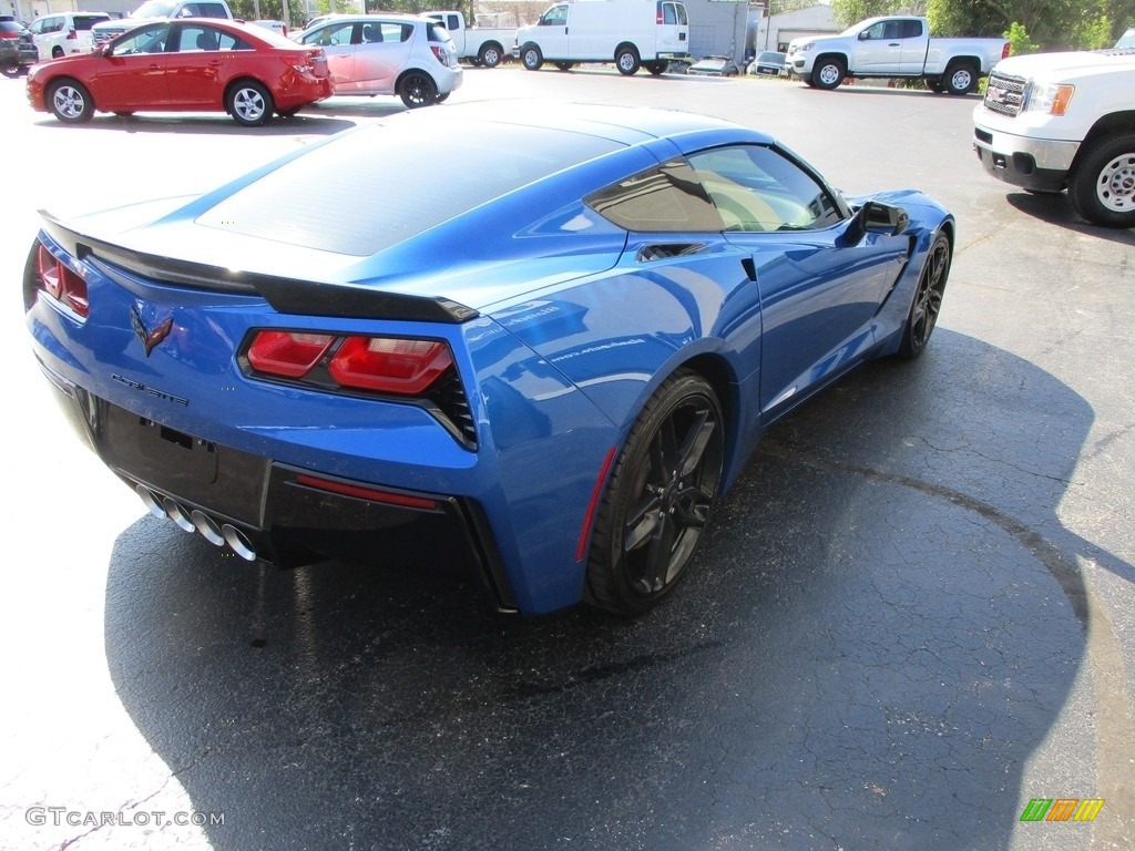 2016 Corvette Stingray Coupe - Laguna Blue Metallic / Jet Black photo #4