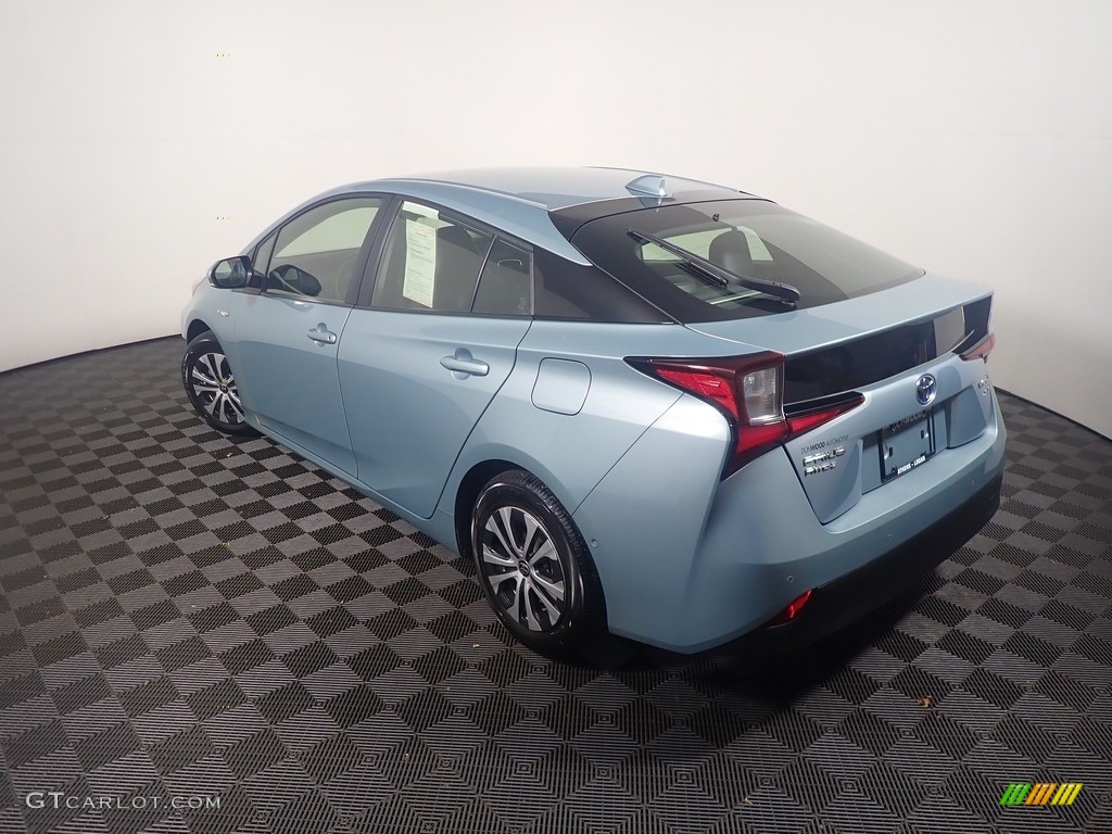 2021 Prius XLE AWD-e - Sea Glass Pearl / Black photo #13