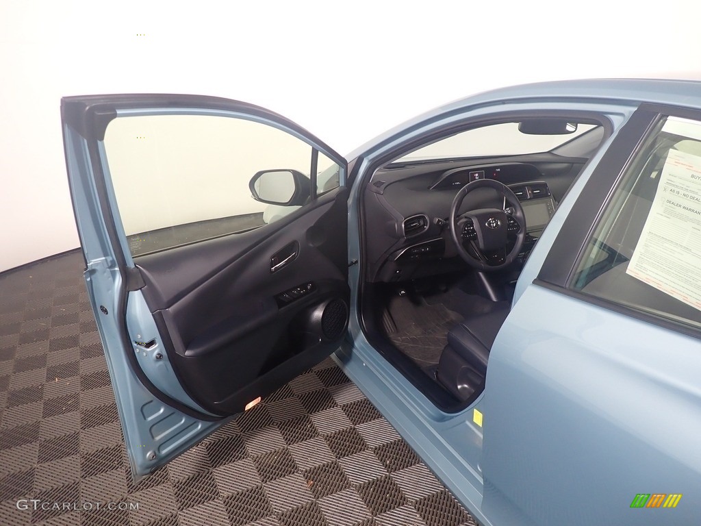 2021 Prius XLE AWD-e - Sea Glass Pearl / Black photo #21