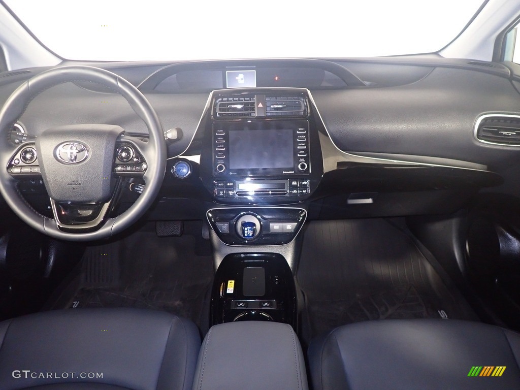 2021 Prius XLE AWD-e - Sea Glass Pearl / Black photo #26