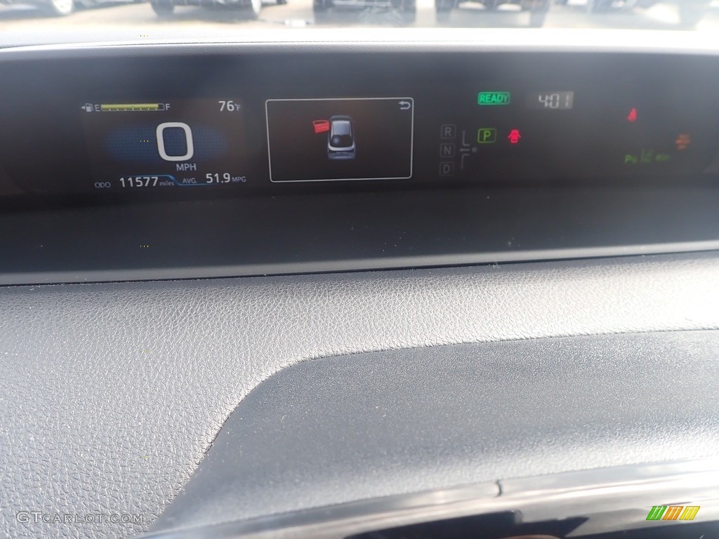 2021 Prius XLE AWD-e - Sea Glass Pearl / Black photo #29