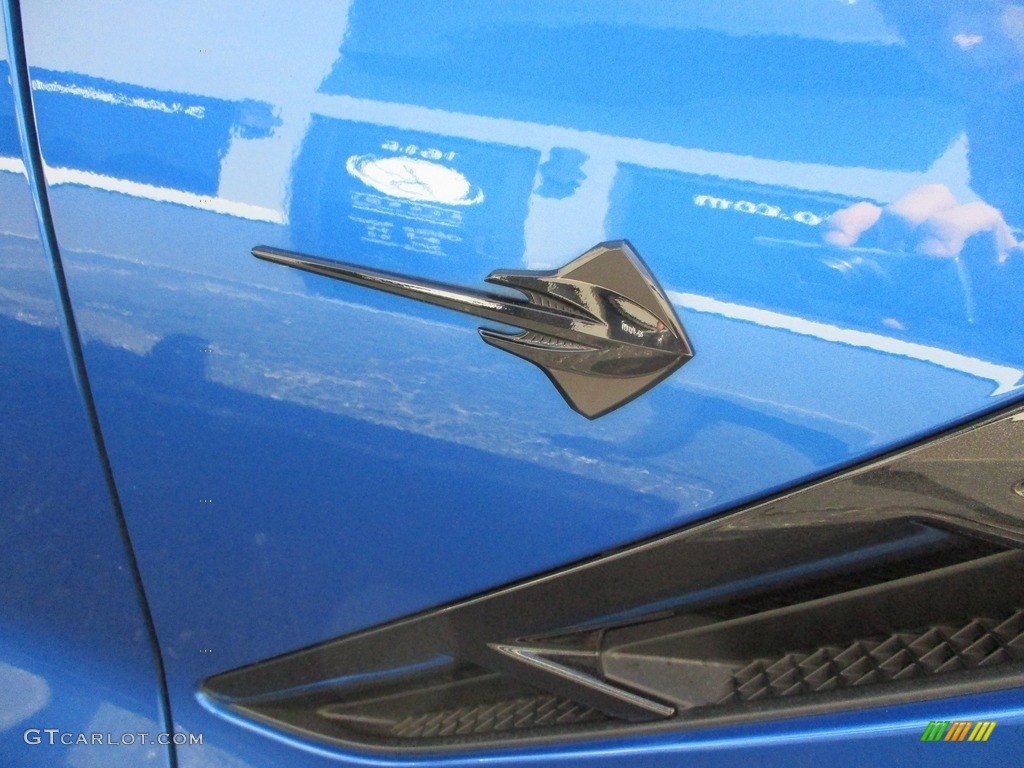 2016 Corvette Stingray Coupe - Laguna Blue Metallic / Jet Black photo #24