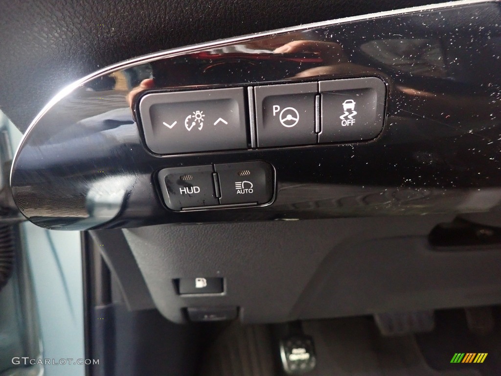 2021 Prius XLE AWD-e - Sea Glass Pearl / Black photo #32