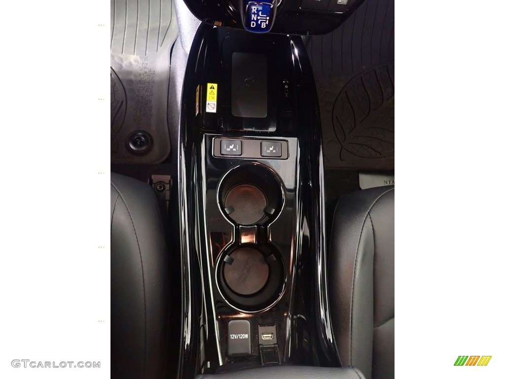 2021 Prius XLE AWD-e - Sea Glass Pearl / Black photo #33
