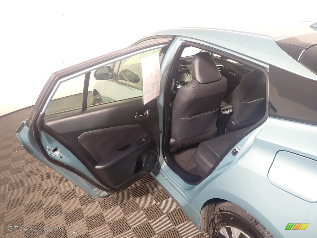 2021 Prius XLE AWD-e - Sea Glass Pearl / Black photo #35