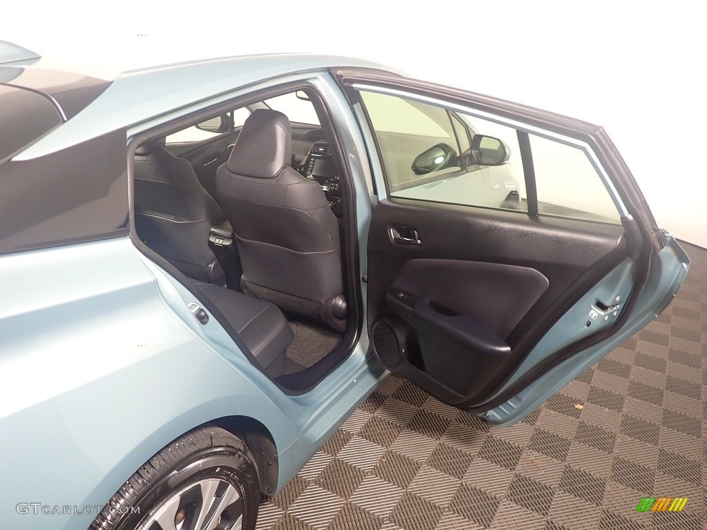 2021 Prius XLE AWD-e - Sea Glass Pearl / Black photo #37
