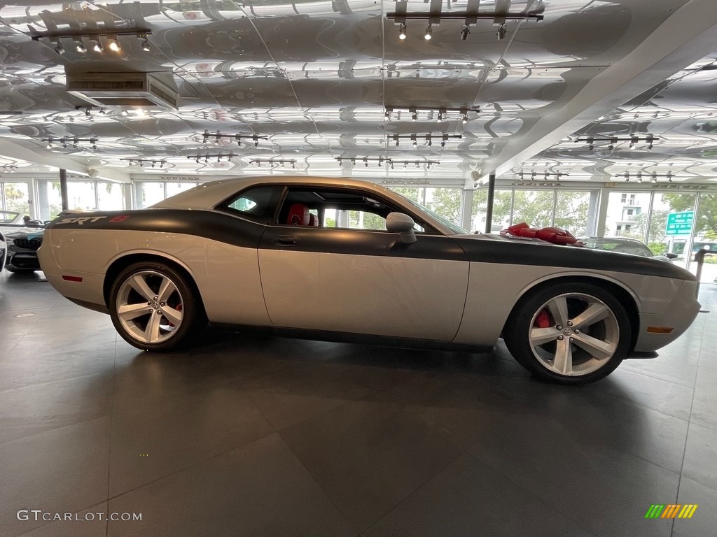 2008 Challenger SRT8 - Bright Silver Metallic / Dark Slate Gray photo #5