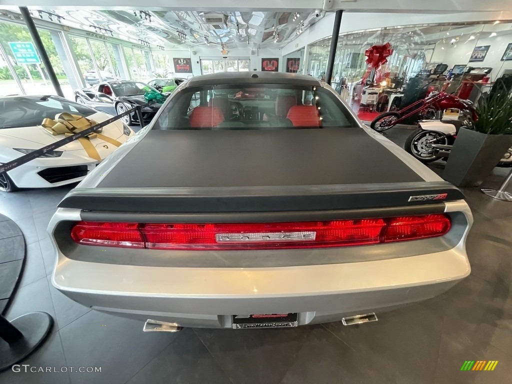 2008 Challenger SRT8 - Bright Silver Metallic / Dark Slate Gray photo #8