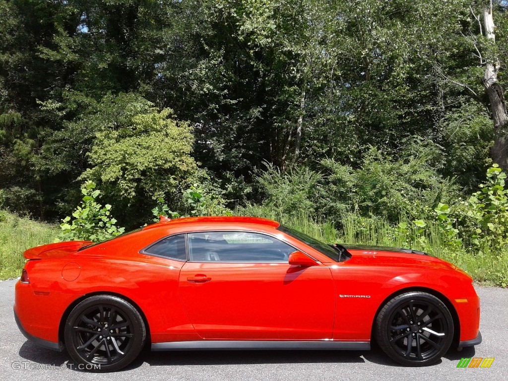 Red Hot 2015 Chevrolet Camaro ZL1 Coupe Exterior Photo #142810912