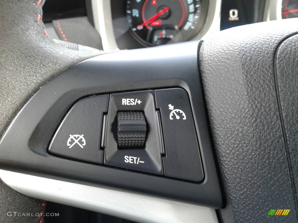 2015 Chevrolet Camaro ZL1 Coupe Black Steering Wheel Photo #142811341