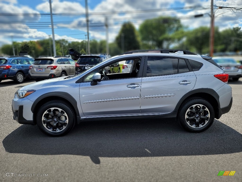 Ice Silver Metallic 2021 Subaru Crosstrek Premium Exterior Photo #142811683