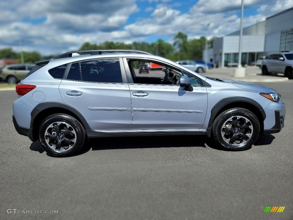 Ice Silver Metallic 2021 Subaru Crosstrek Premium Exterior Photo #142811788