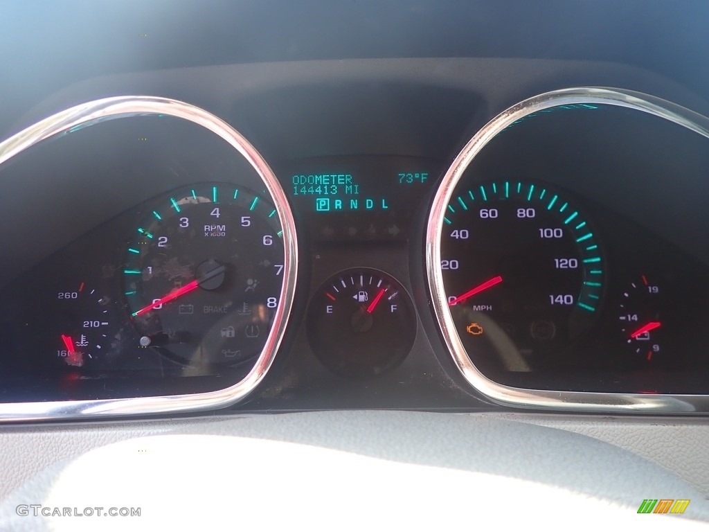 2011 Traverse LS AWD - Dark Blue Metallic / Dark Gray/Light Gray photo #14
