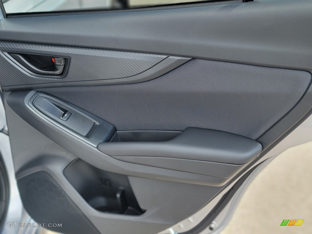 2021 Subaru Crosstrek Premium Black Door Panel Photo #142812160