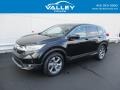 2018 Crystal Black Pearl Honda CR-V EX-L AWD  photo #1