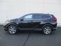 2018 Crystal Black Pearl Honda CR-V EX-L AWD  photo #2