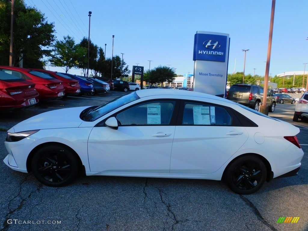 2022 Elantra SEL - Quartz White / Black photo #6