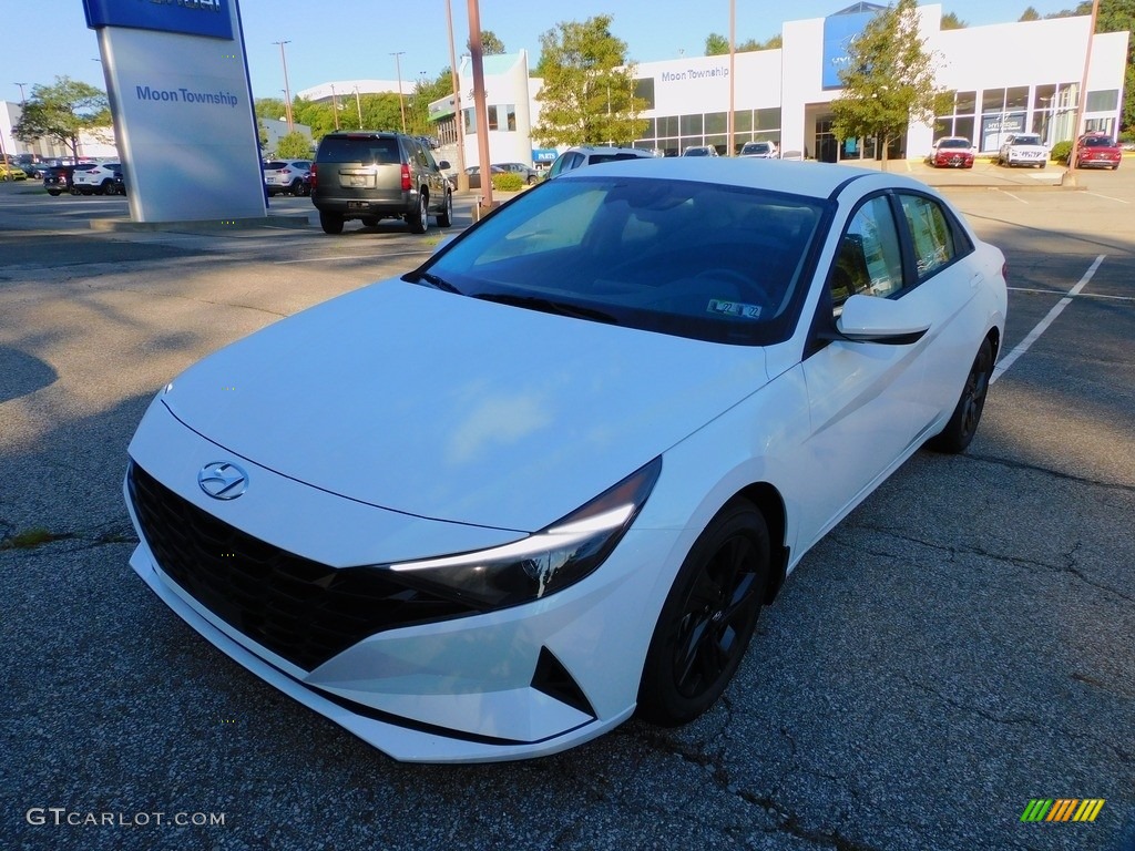 2022 Elantra SEL - Quartz White / Black photo #7