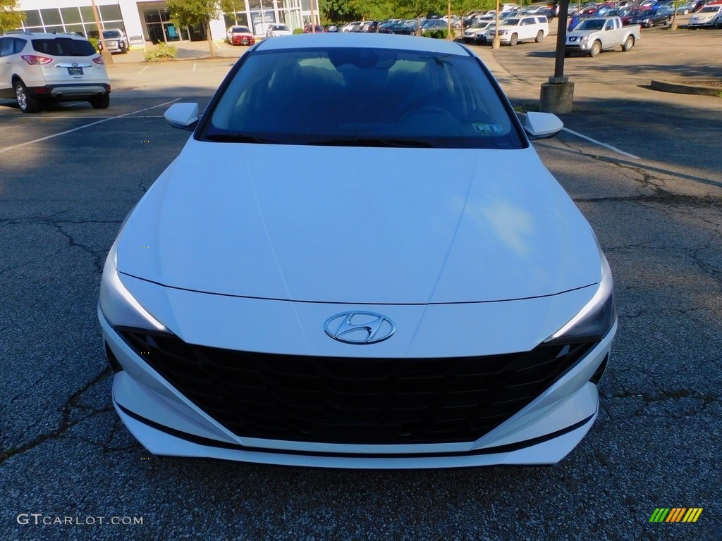 2022 Elantra SEL - Quartz White / Black photo #8