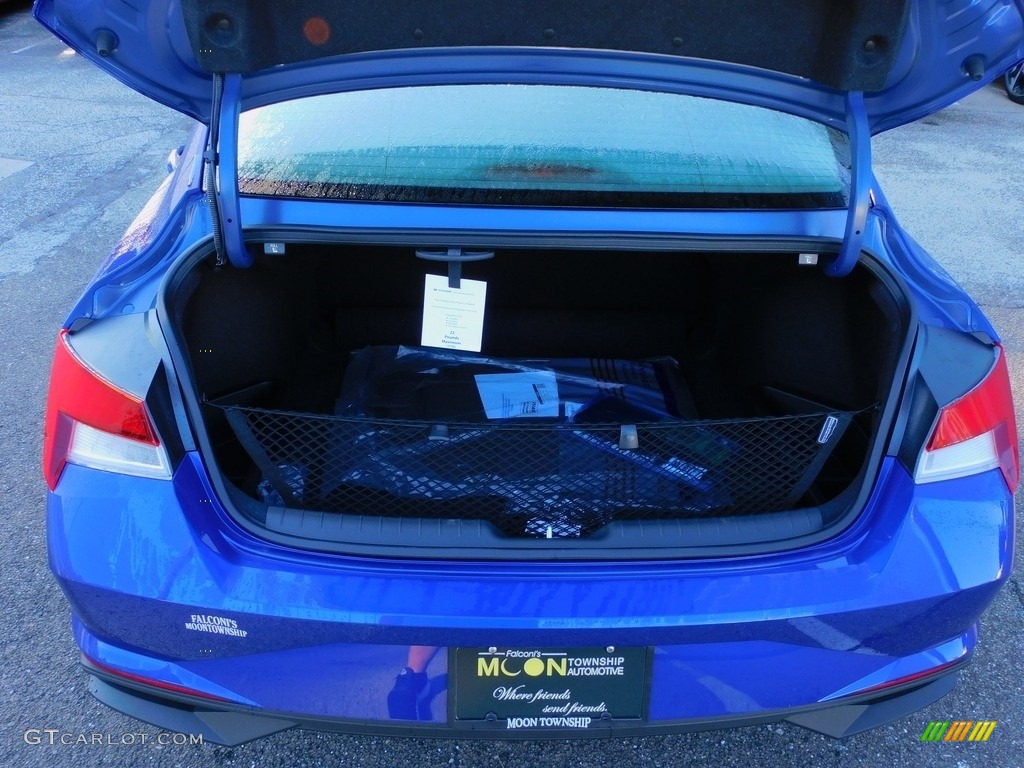 2022 Elantra SEL - Blue / Black photo #4