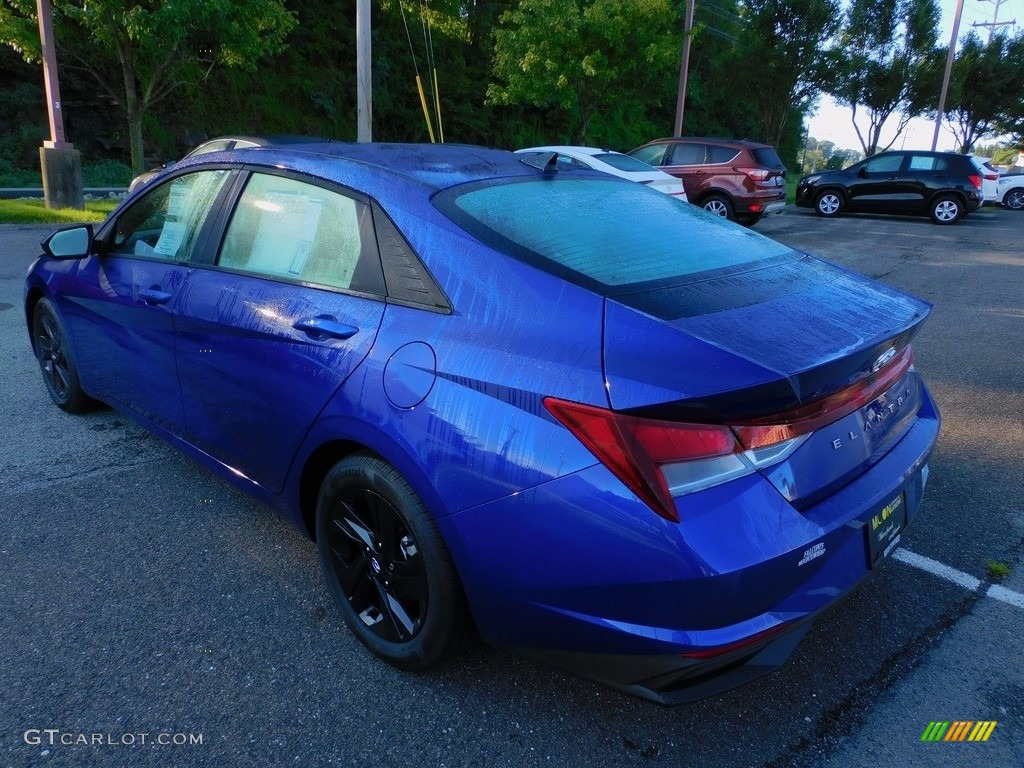 2022 Elantra SEL - Blue / Black photo #5