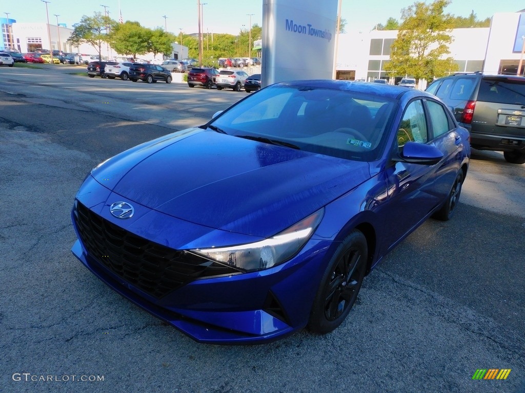 2022 Elantra SEL - Blue / Black photo #7
