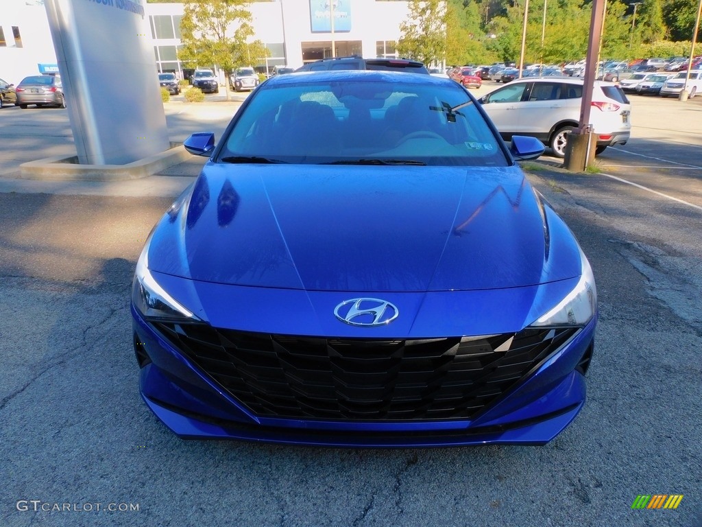 2022 Elantra SEL - Blue / Black photo #8