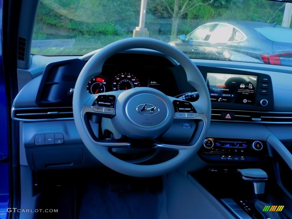 2022 Elantra SEL - Blue / Black photo #12