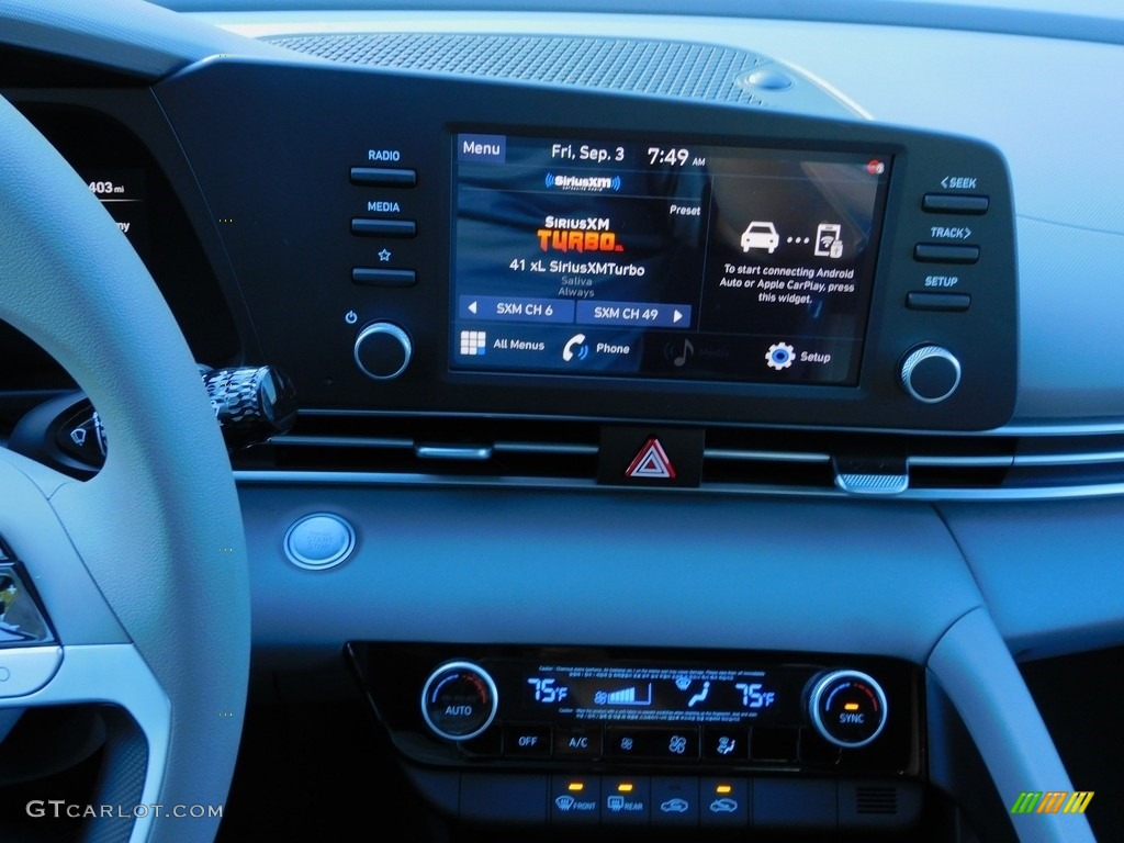 2022 Elantra SEL - Blue / Black photo #14
