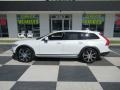 Crystal White Pearl Metallic 2017 Volvo V90 Cross Country T6 AWD