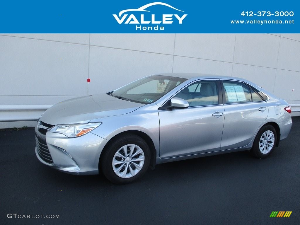 2015 Camry LE - Celestial Silver Metallic / Ash photo #1