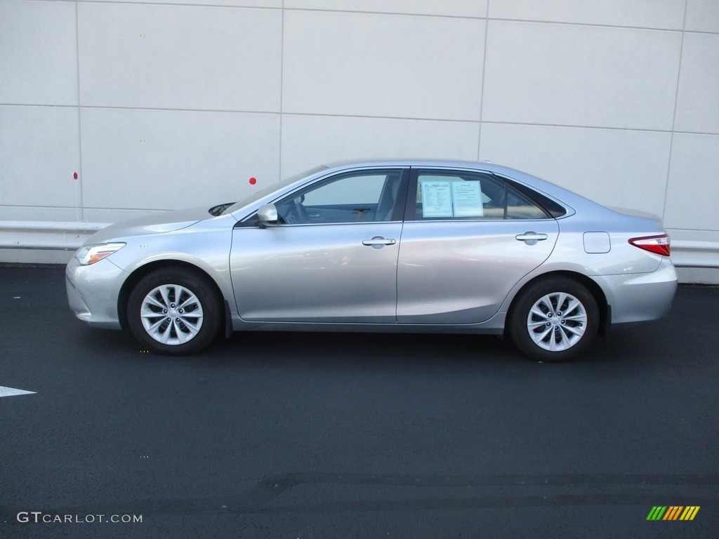 2015 Camry LE - Celestial Silver Metallic / Ash photo #2