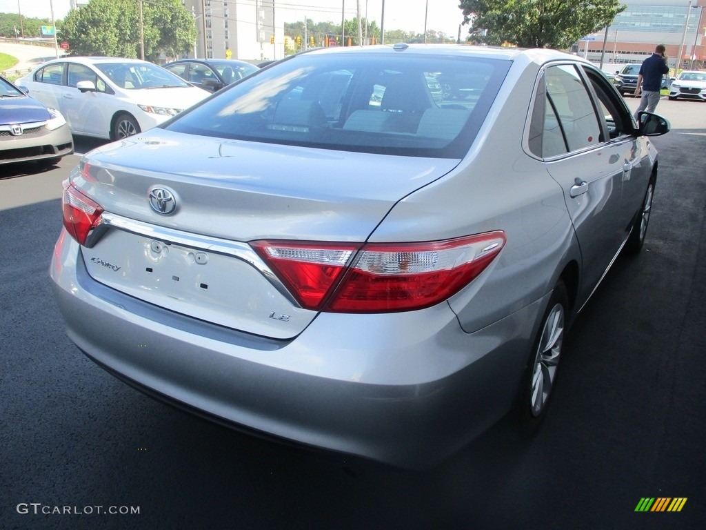 2015 Camry LE - Celestial Silver Metallic / Ash photo #5