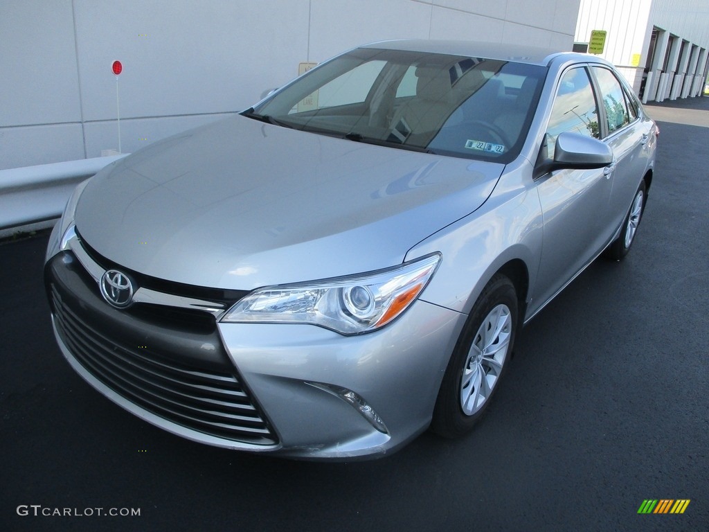 2015 Camry LE - Celestial Silver Metallic / Ash photo #9