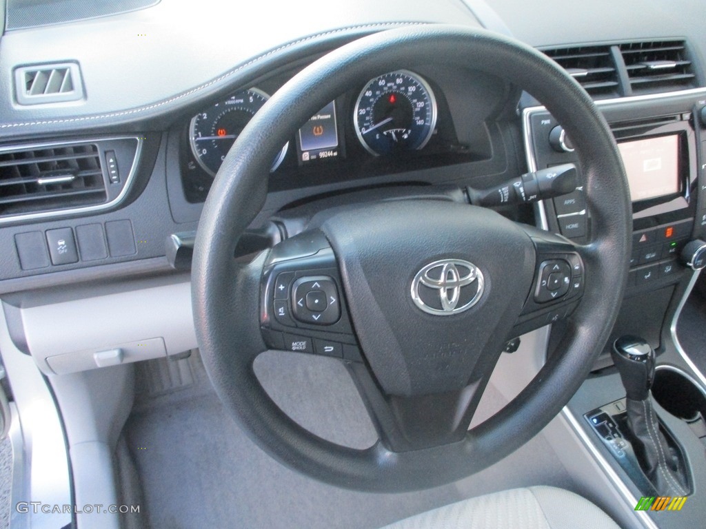 2015 Camry LE - Celestial Silver Metallic / Ash photo #13