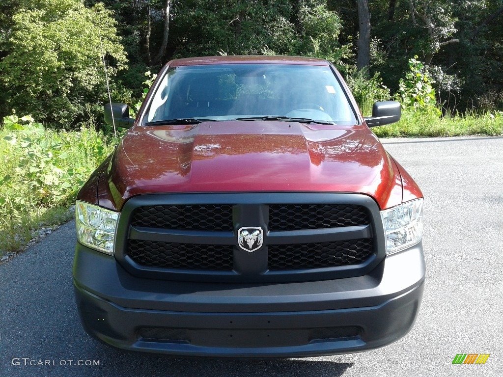 2020 1500 Classic Tradesman Crew Cab 4x4 - Delmonico Red Pearl / Black/Diesel Gray photo #3