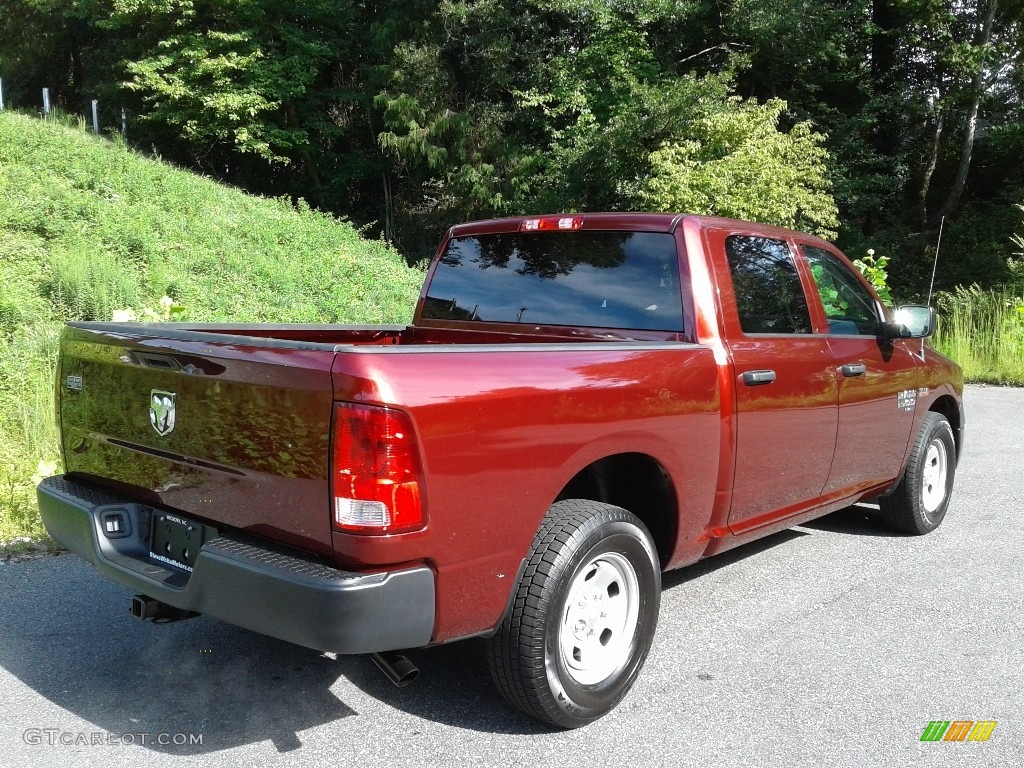 2020 1500 Classic Tradesman Crew Cab 4x4 - Delmonico Red Pearl / Black/Diesel Gray photo #6