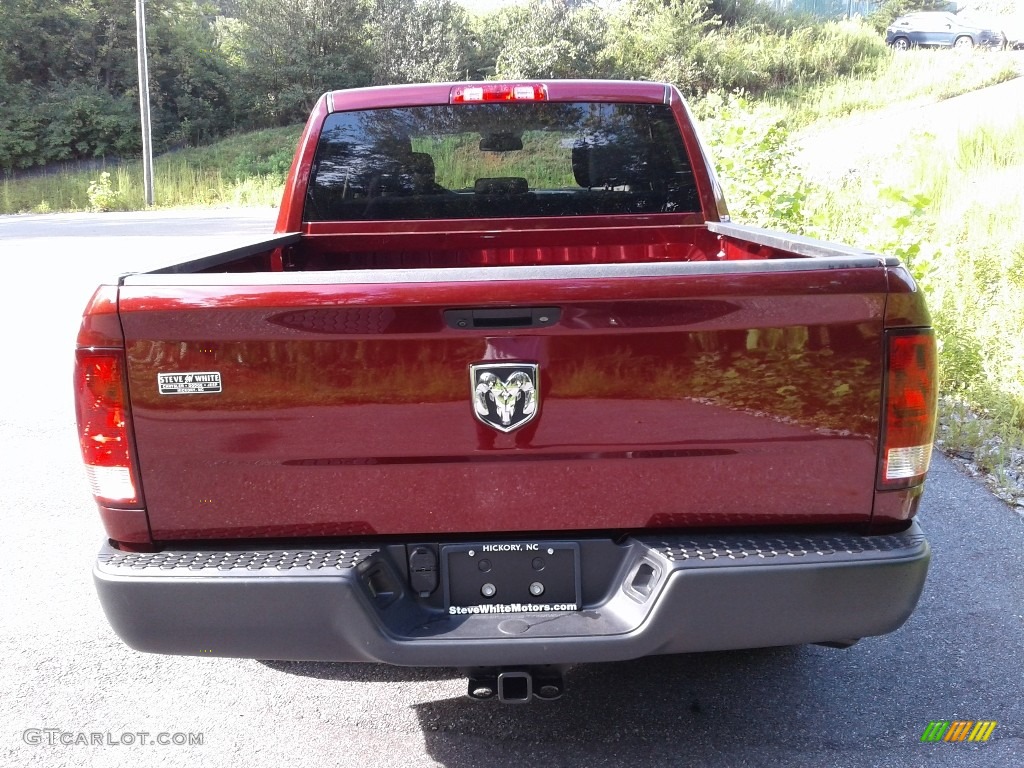 2020 1500 Classic Tradesman Crew Cab 4x4 - Delmonico Red Pearl / Black/Diesel Gray photo #8