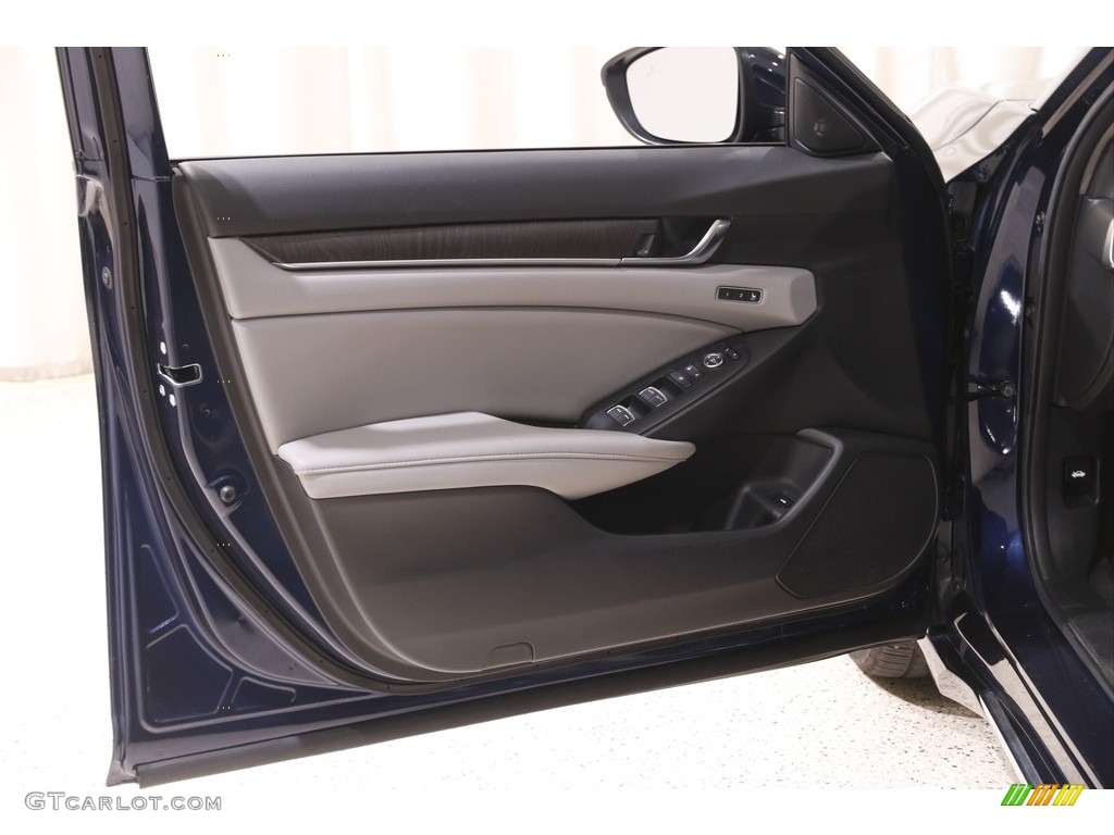 2019 Accord EX-L Sedan - Obsidian Blue Pearl / Black photo #4