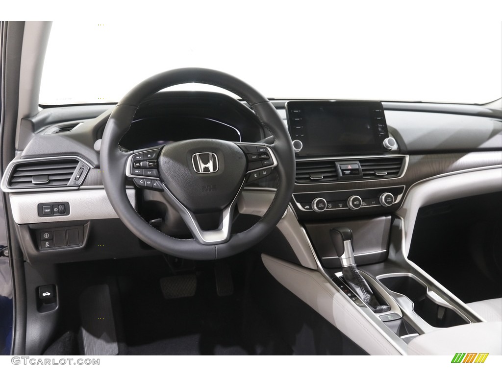 2019 Accord EX-L Sedan - Obsidian Blue Pearl / Black photo #6