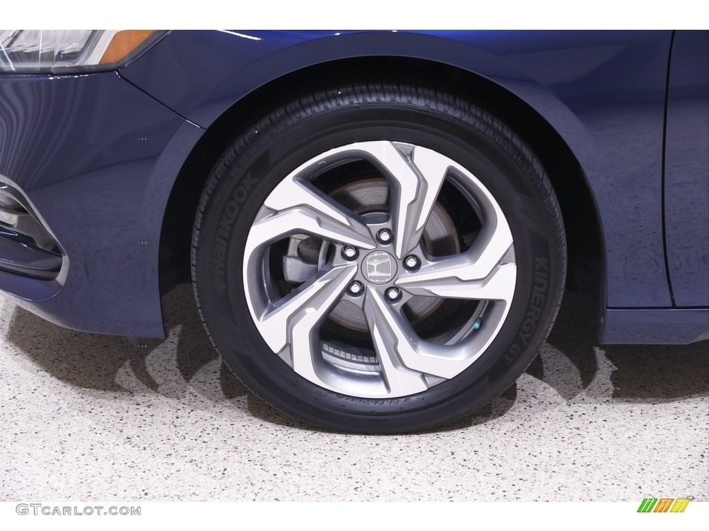 2019 Accord EX-L Sedan - Obsidian Blue Pearl / Black photo #20