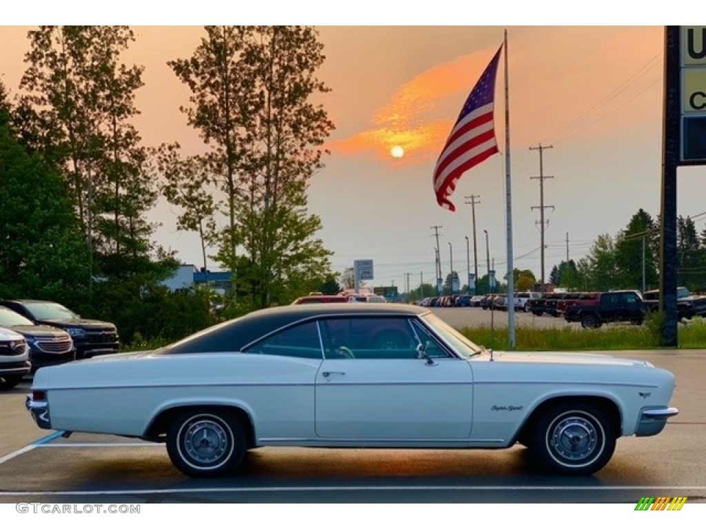 White 1966 Chevrolet Impala 2 Door Hardtop Exterior Photo #142816504