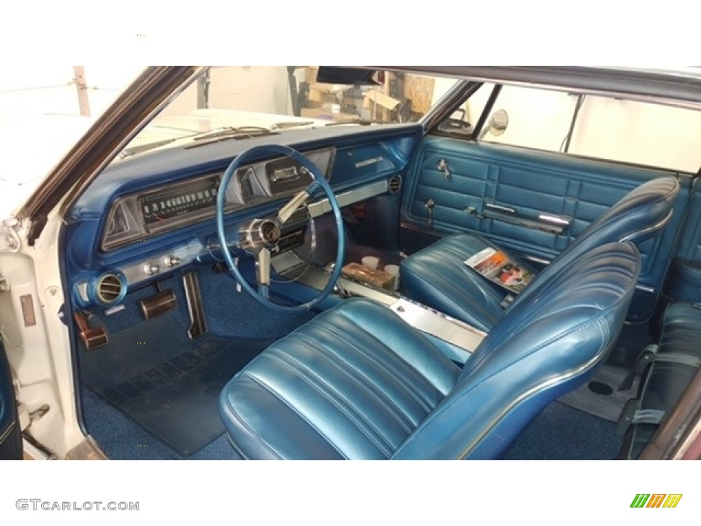 1966 Impala 2 Door Hardtop - White / Blue photo #7
